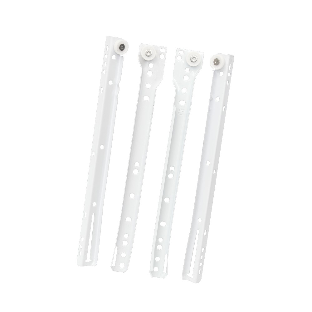 Riel para gaveta blanco 300 mm