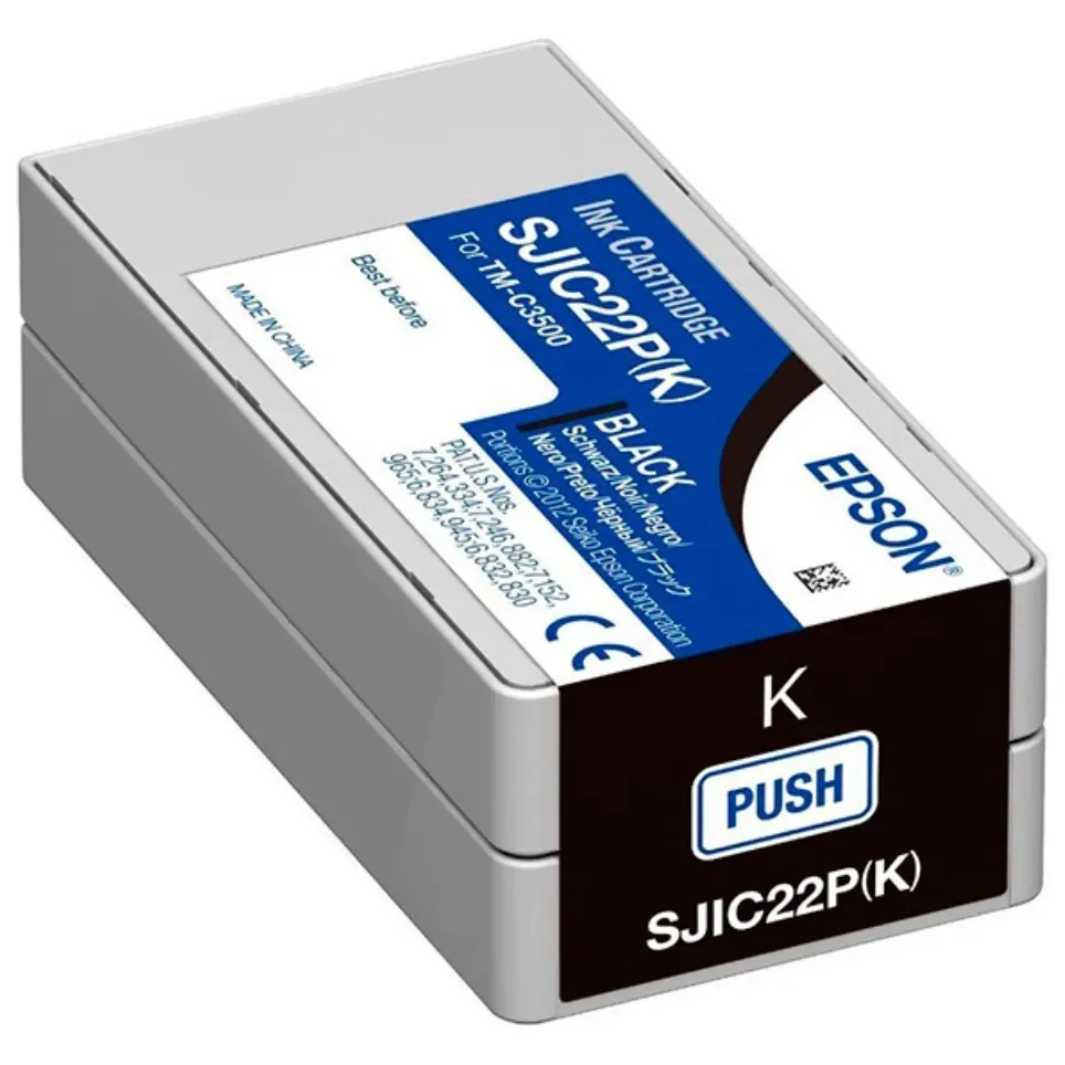 CARTUCHO DE TINTA EPSON SJIC22P – NEGRO