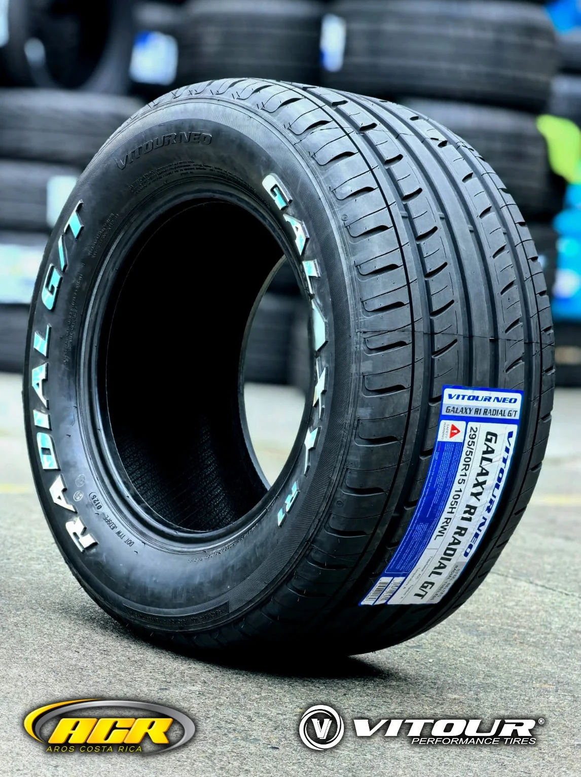 295/50R15 Vitour Galaxy R1 (letra blanca)