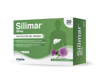 Silimar CHEMO 200 mg 30 capsulas