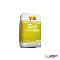 Mortero Repello Fino Blanco Mpr140 40 Kg Sur