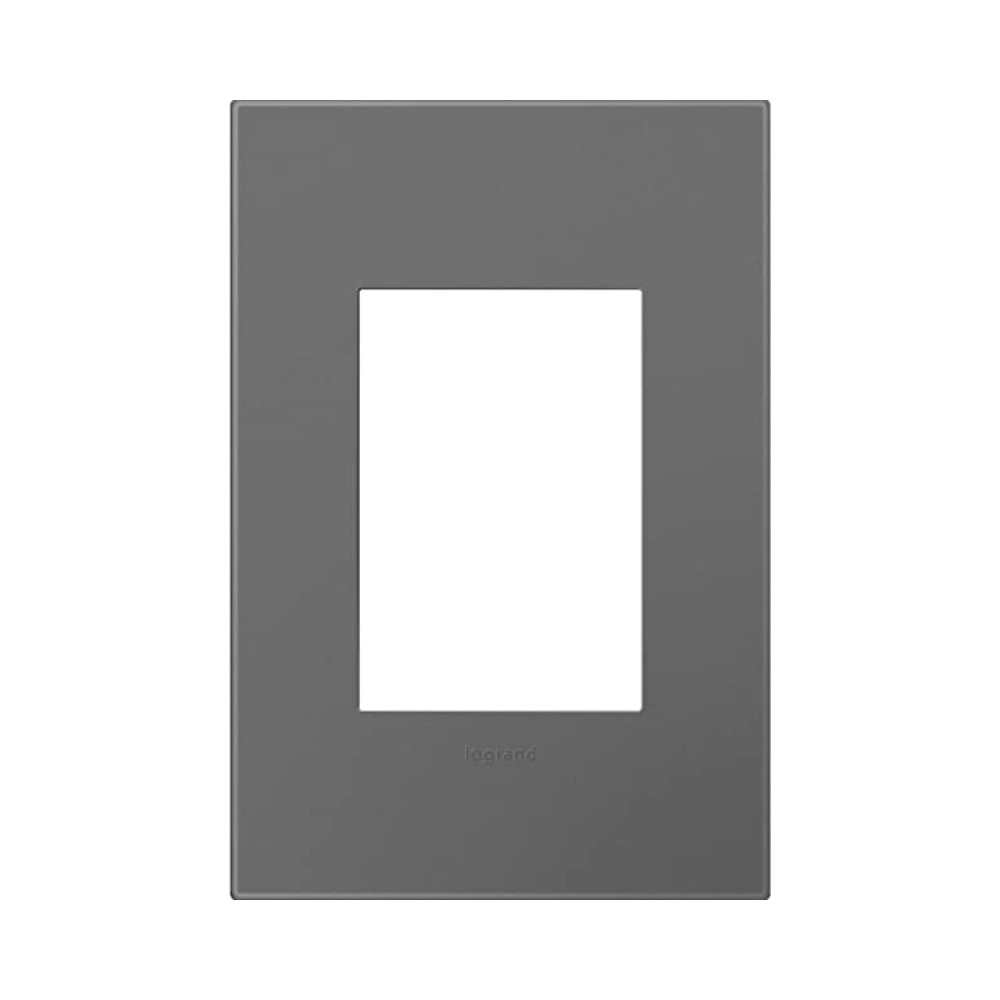 Placa plástica adorne magnesio 1 gang 3 módulos