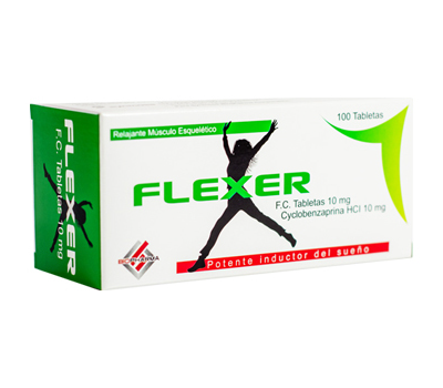 FLEXER 10 mg x 100 TABLETAS