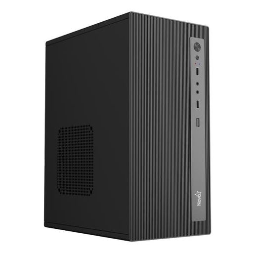 CASE NOVA CM01Z9RA001C MINI TOWER VENTILADOR 1 DE 80MM CON FUENTE DE PODER 600W PE600RNF013C