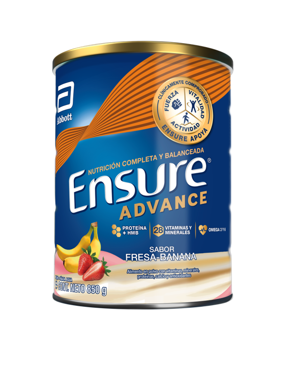 ENSURE ADVANCE FRESA-BANA 850G
