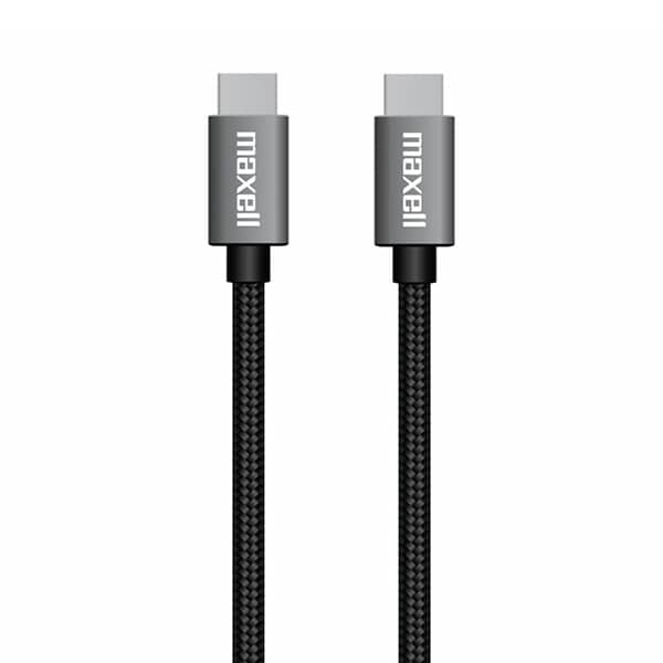Maxell Cable USB-C a USB-C gris/negro
