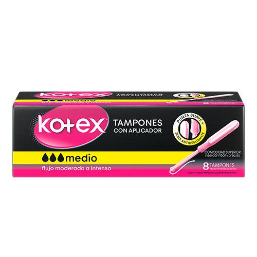 TAMPON KOTEX APLIC MEDIO 16 UD