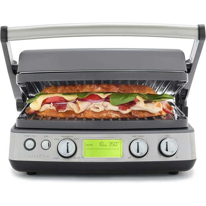 GRILL ANTIADHERENTE MULTIFUNCIONAL GREENPAN