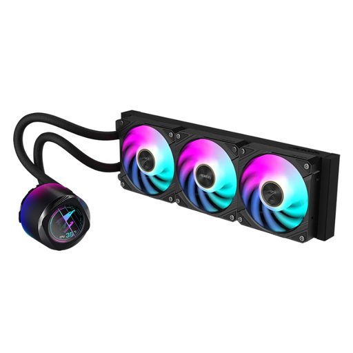ENFRIAMIENTO LIQUIDO RGB GIGABYTE AORUS WATERFORCE X II 360MM ICE AIO LGA1851 AM5 BLANCO