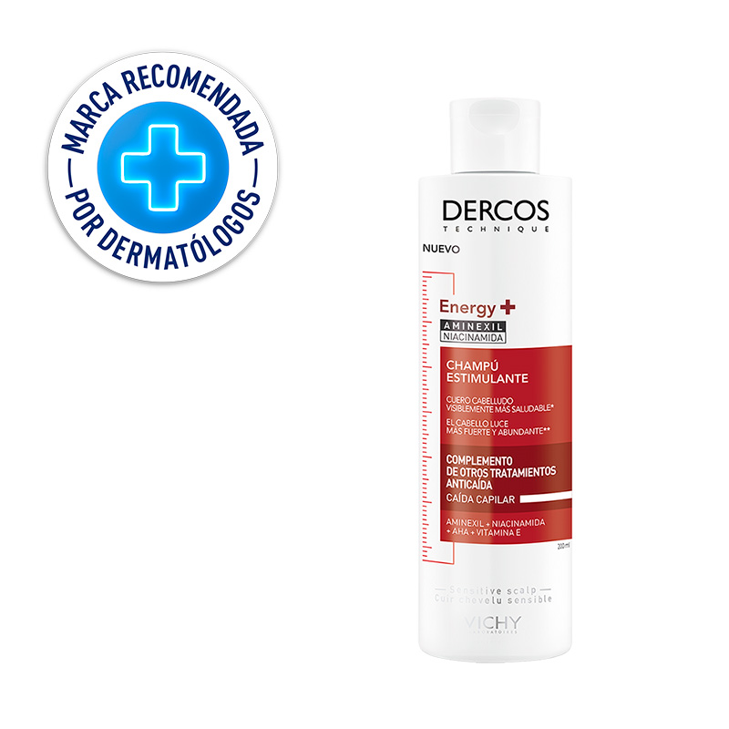 Vichy Dercos Energy+ shampoo anti caída 200 ml