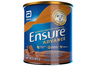 Ensure Advance Chocolate lata 400 g