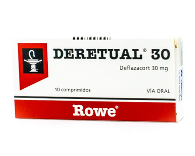 Deretual 30 mg caja 10 comprimidos (precio por comprimido)