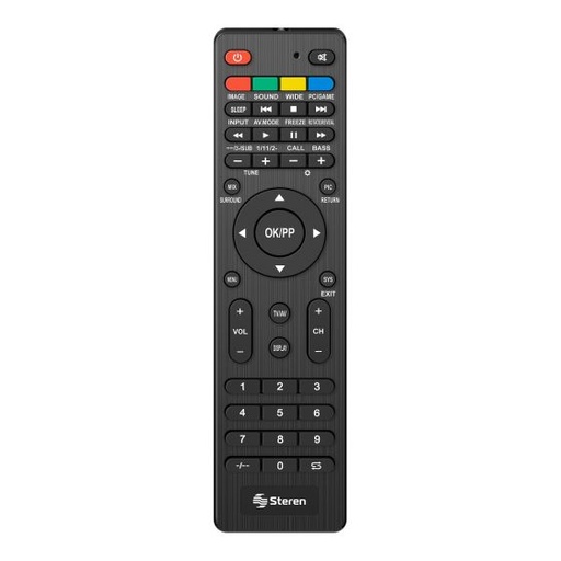 CONTROL REMOTO UNIVERSAL Steren PLANO SMART TV RM-1000