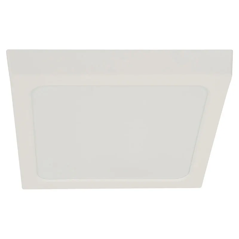 Panel LED de sobreponer cuadrado 18 W luz neutra