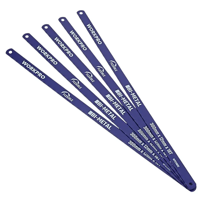 Set hoja segueta 5 uds 18 dientes por pulgada 12" WorkPro