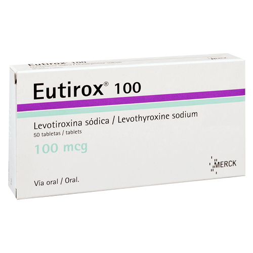 EUTIROX TABLETAS 100 MG