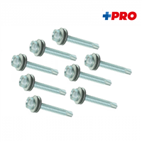 Tornillo Techo Galva Punta Broca 1/4 x 2" 50 Unidades + Pro
