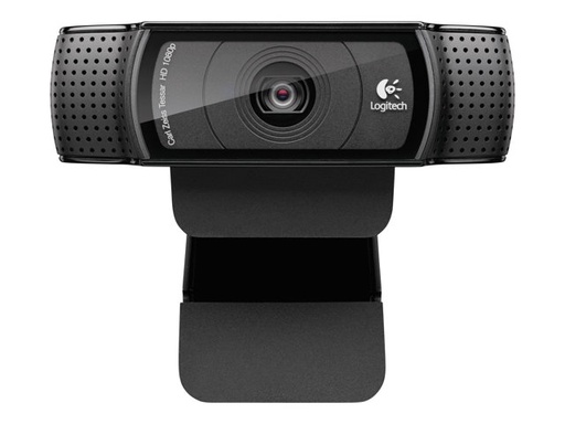 Cámara Web Logitech HD Pro Webcam C920 3MP Negro 960-001055