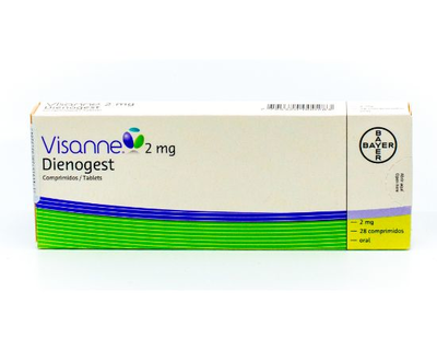 Visanne 2 mg caja 28 comprimidos