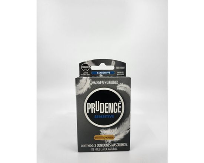 Condones Prudence, Sensitive, 3 unidades