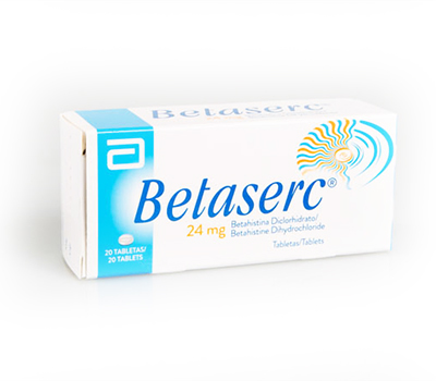 BETASERC 24 MG TABLETAS VIA ORAL