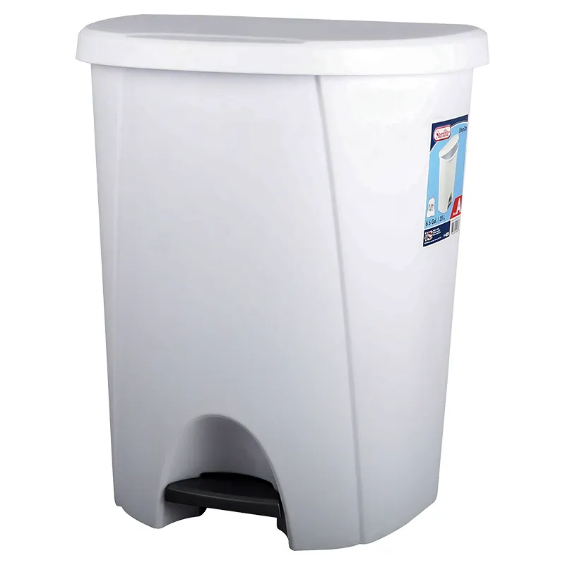 Basurero blanco 25 litros