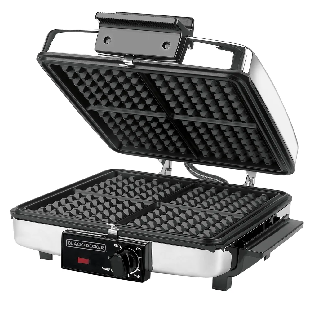 Waflera Parrilla Plancha Black & Decker 3 en 1