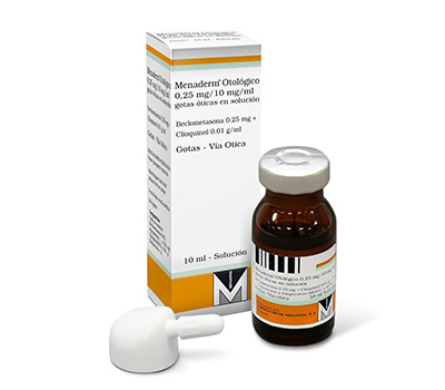 MENADERM OTOLOGICO GOTAS x10 ML