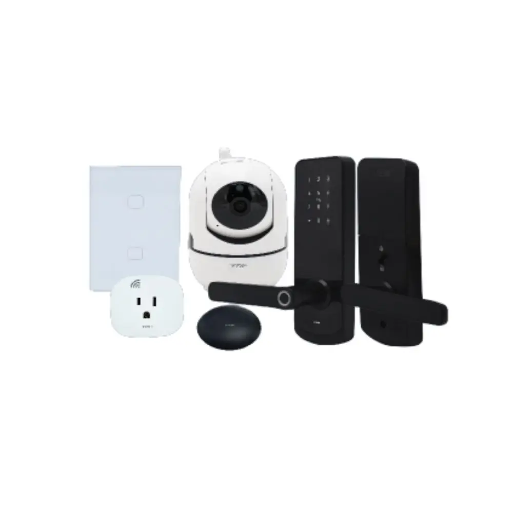 Combo Smart Home VTA+ Camara + Toma Corriente + Cerradura + Controlador-Interruptor