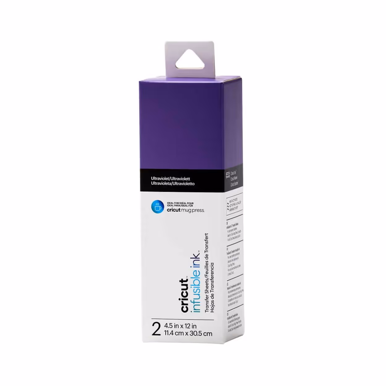 CRICUT HOJA DE TRANSFERENCIA INFUSUBLE INK – ULTRA VIOLET – 2 HOJAS