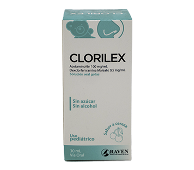 CLORILEX PEDIÁTRICO 100/0.5 MG/ML