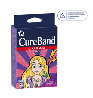 Cureband Curas Kids niña 20 unidades