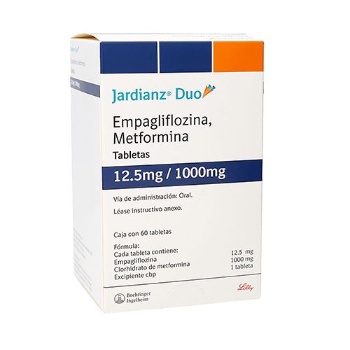 JARDIANZDUO 12.5MG 1000 X 60T