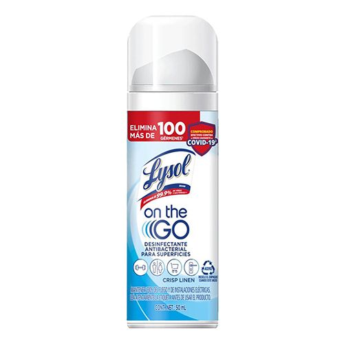 LYSOL AEROSOL CRISP LINEN OTG 50 ML