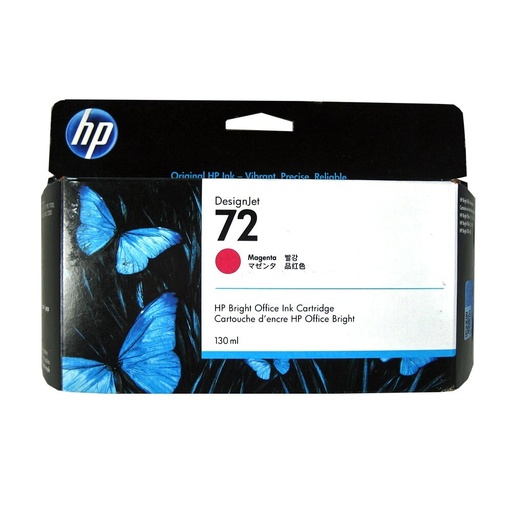 Cartucho de Tinta Magenta HP 72 DesignJet 130ml C9372A