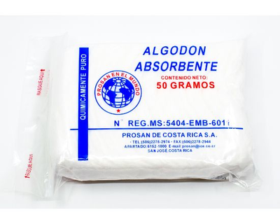 Algodon Absorbente Prosan 50 g
