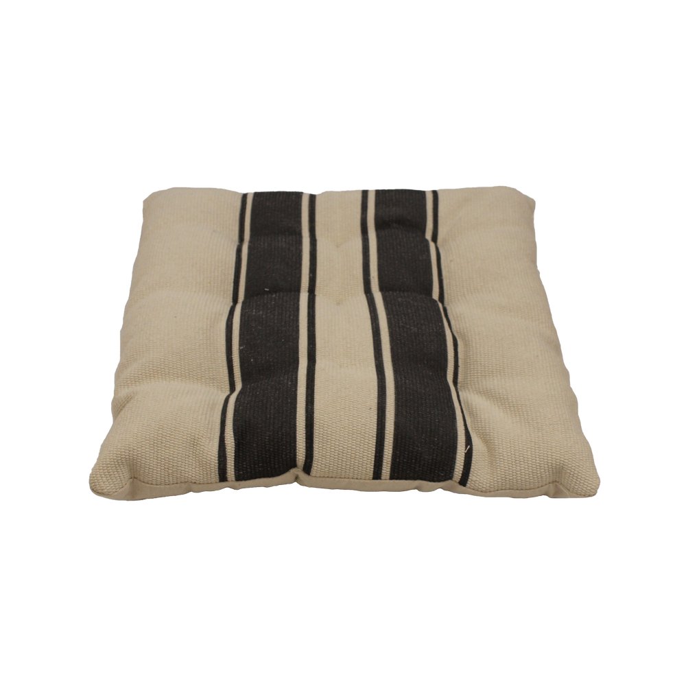 Cojin decorativo 40x40 cm blanco-azul oscuro