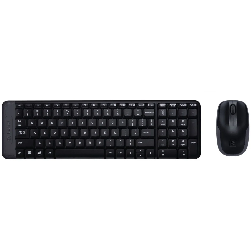 Teclado y Mouse Inalámbrico Logitech MK220