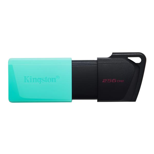 Memoria USB 256GB Kingston Data Traveler Exodia M 3.2 GEN 1 USB-A – Negro / Turquesa