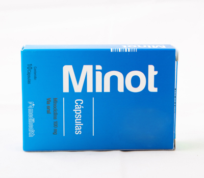 MINOT 100 MG TABLETAS VIA ORAL