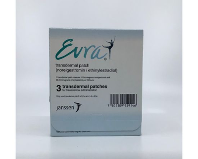 Evra Parches 6.00mg/0.60mg 3 parches