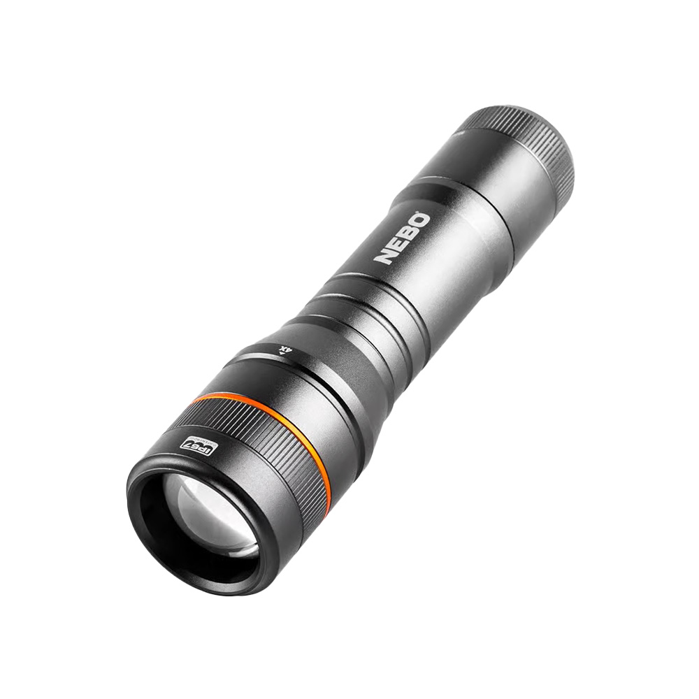Linterna led negra de bateria aaa 500 lm