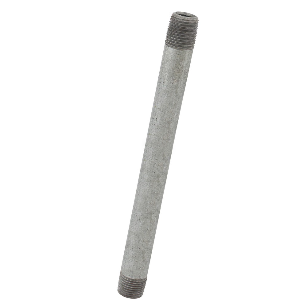 Niple galvanizado de 1-2 x 12 pulg