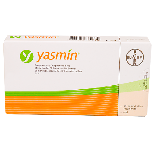 YASMIN COMPRIMIDOS 33 MG