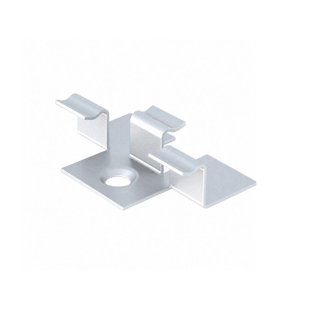 Paquete 50 pcs grapa metalico unión montaje para pisos deck