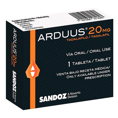 ARDUUS 20 MG X 1 TAB 1+1