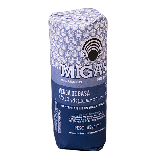 GASA MIGASA 4X10 YDS 10.16X9.14 CM