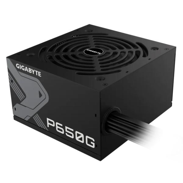 FUENTE DE PODER GIGABYTE P650G 650W 80 PLUS GOLD NO MODULAR ATX GP-P650G NEGRO