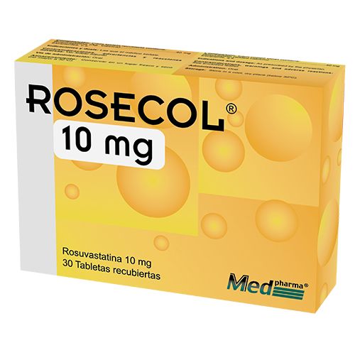 ROSECOL 10 MG X 30 TABS