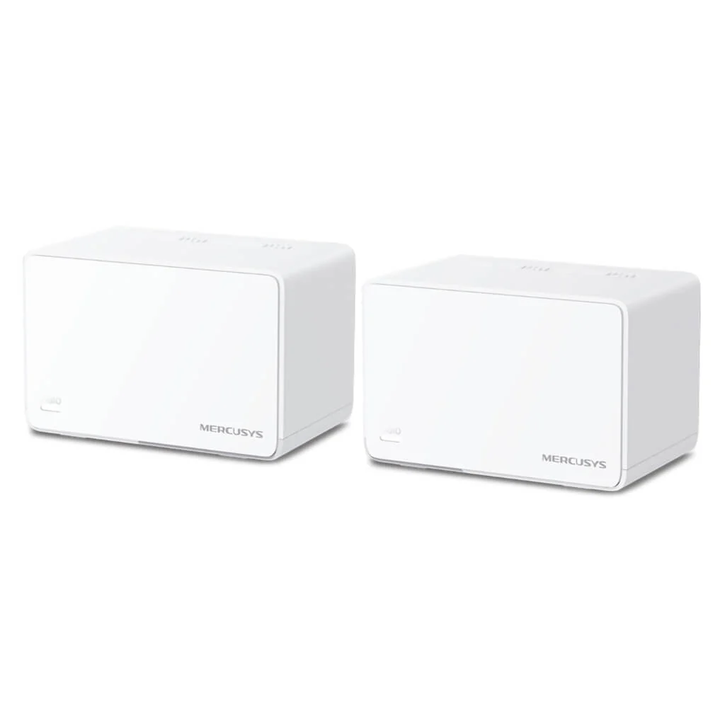 Mercusys Router Inalámbrico Sistema Mesh Wi-Fi 6 AX3000 Halo H80X, 2 Piezas